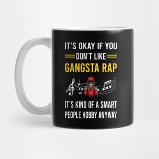 Smart People Hobby Gangsta Rap Rapping Rapper Mug